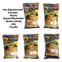 FTM R&auml;uchermehl 500g - R&auml;uchern