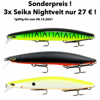 3x FTM Seika Pro Nightveit 27g